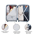 Protege 2 - Piece Hardside Rolling Luggage Set, Blue