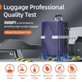 Vebreda Luggage Sets 3 Piece 20/24/28 in Suitcase Sets Hardside Luggage Set, Navy Blue