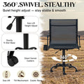 AECOJOY Hunting Swivel Chair, Adjustable Height, Foldable Backrest, Sturdy Frame for Long Hunts