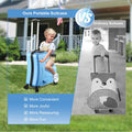 20" Children'S Ride - on Luggage with Safety Belt Matte Finish, Silent Wheels, Spacious Compartment for Ages 3 - 12 Travel Suitcase