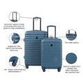 Protege 2 - Piece Hardside Rolling Luggage Set, Blue